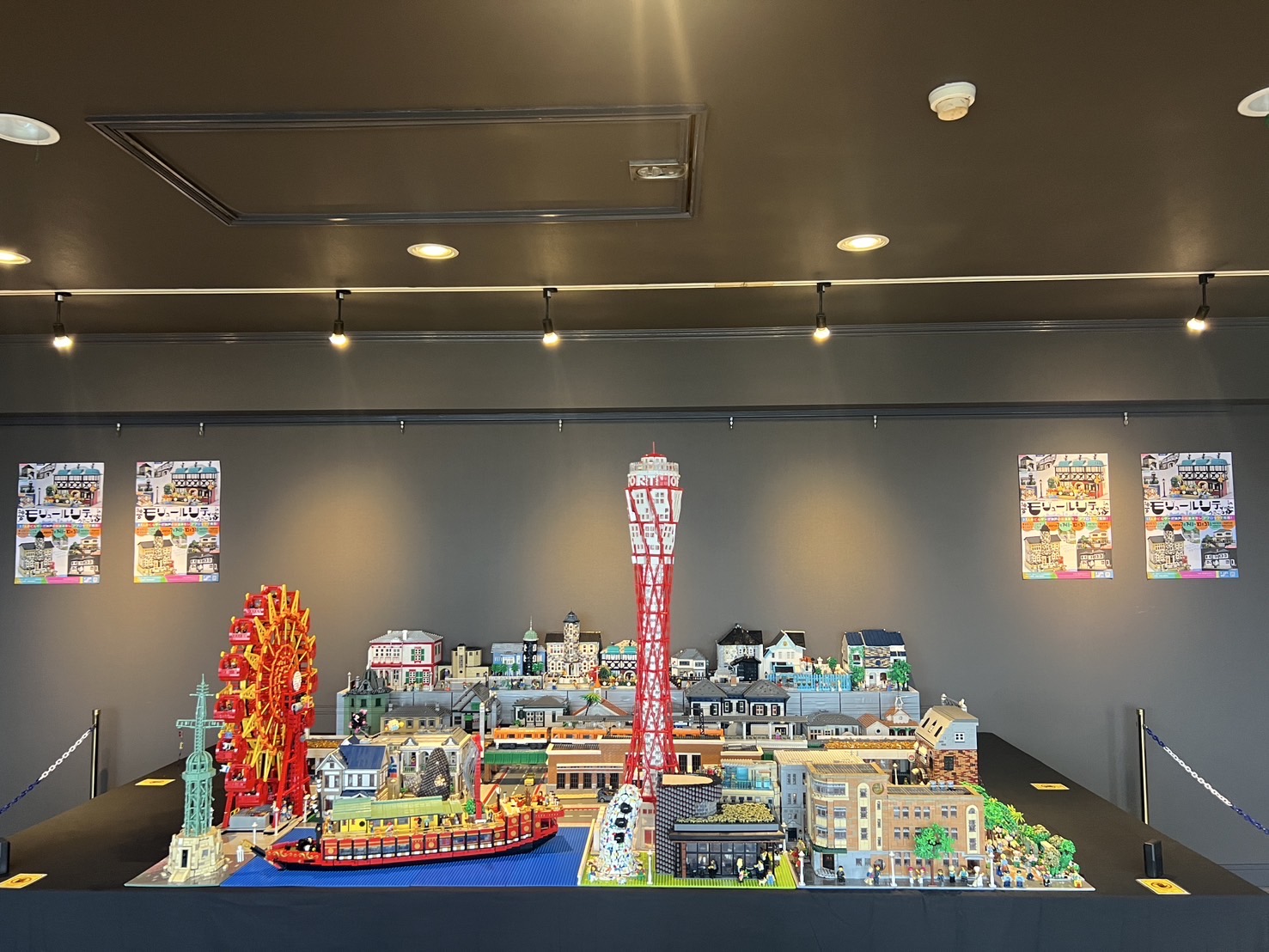 KMCレゴ作品展示 in 神戸建築祭ワンダーマーケット（神戸北野ノスタ）